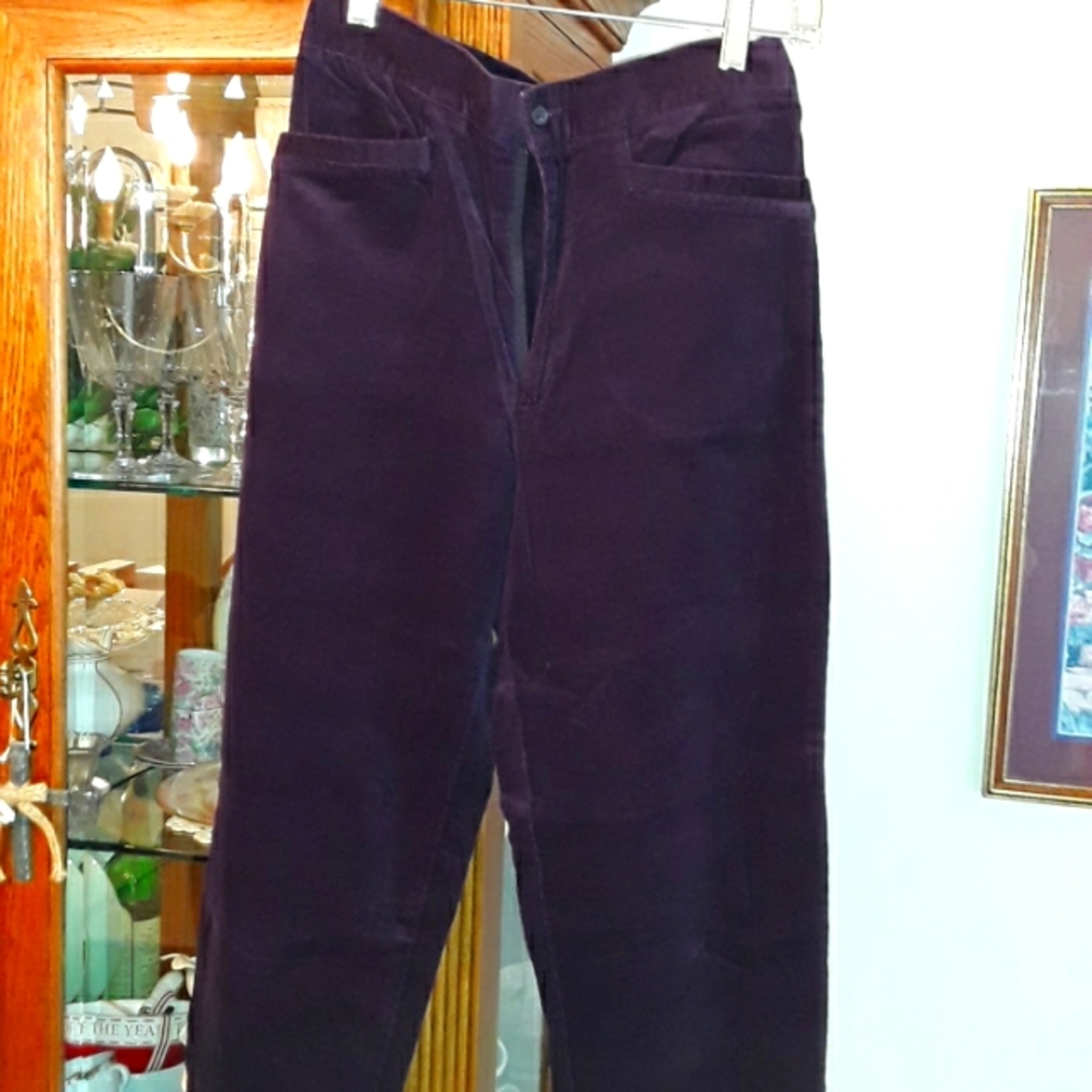 Corduroy Purple Pants